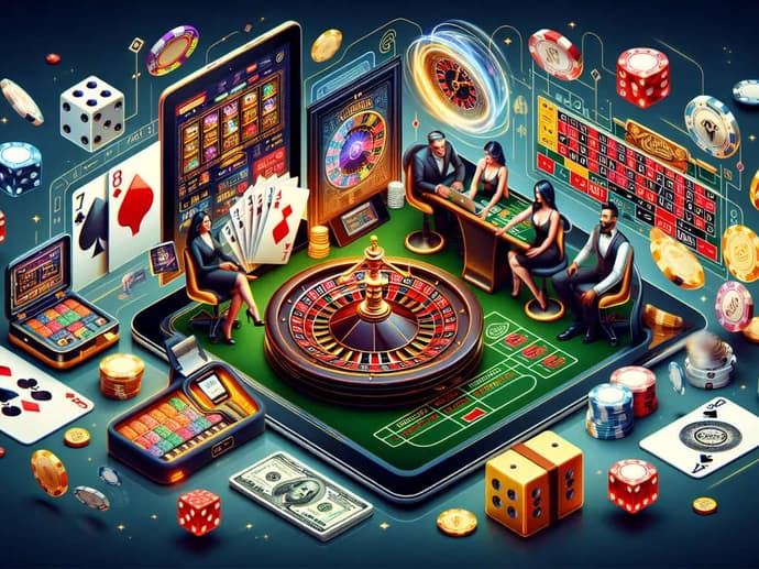 online casino game betting poker slots